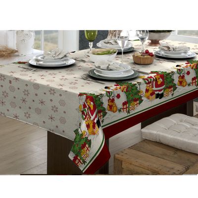Toalha Mesa Quadrada Bella Mesa 140x140cm Natal Raner