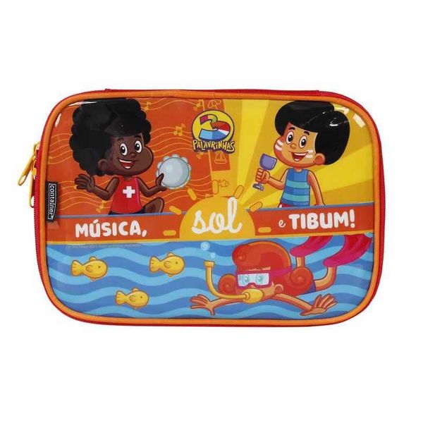 ESTOJO SOFT LUXO CONTAINER KIDS 3 PALAVRINHAS DERMIWIL