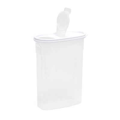 Organizador Porta Mantimentos Multiuso 2,4l Branco