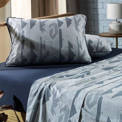 Jogo Cama King 4 Pcs Malha Fio Penteado Valley Altenburg