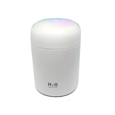Umidificador H2o Lumen Difusor Usb 300ml Led Branco