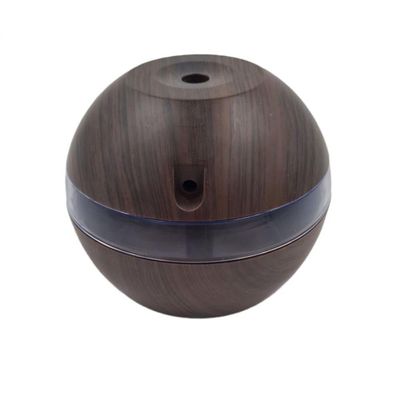 Umidificador Difusor Bolinha Led 200ml Mogno
