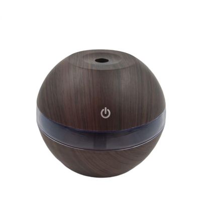 Umidificador Difusor Bolinha Led 200ml Mogno