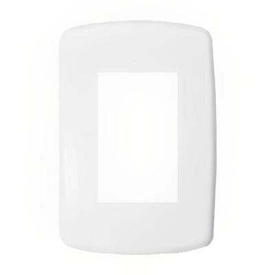 Placa 4x2 3 Modulos Com Suporte Branco - Dc-8100-35 - Dicompel