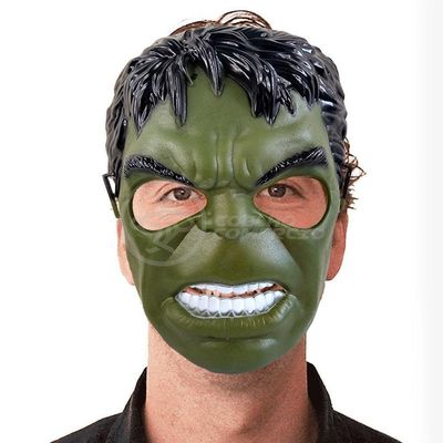 Boneco 25Cm Action Figure Incrivel Hulk + Mascara 16Cm