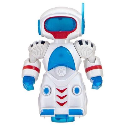 Brinquedo Robô Bate E Volta Infantil Com Luz Som