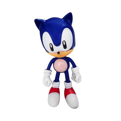 Brinquedo Sonic The Hedgehog 15cm Boneco Articulado Azul Divertido E Colecionável