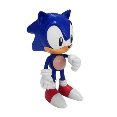 Brinquedo Sonic The Hedgehog 15cm Boneco Articulado Azul Divertido E Colecionável