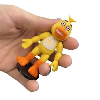 Kit 6 Bonecos Bonequinhos Five Nights At Freddy 'S Fnaf Nº7