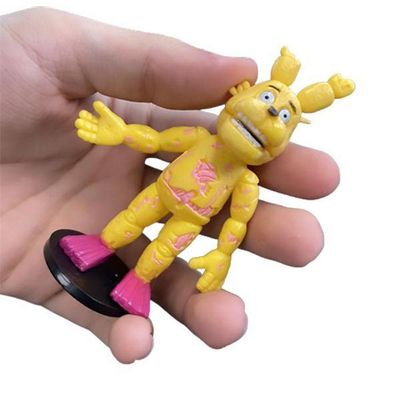 Kit 6 Bonecos Bonequinhos Five Nights At Freddy 'S Fnaf Nº7