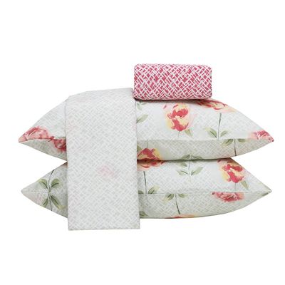 Jogo de Cama Queen Duplo 250x240cm Marina 140 Fios Realce