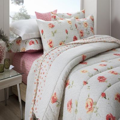 Jogo de Cama Queen Duplo 250x240cm Marina 140 Fios Realce