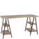 Mesa Para Escritório Estilo Industrial Cavalete Form C01 150cm Carvalho - Lyam Decor