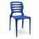 Cadeira Para Cozinha Área Gourmet Jardim Empilhável Larsen P03 Azul - Lyam Decor