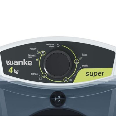 Tanquinho Wanke Lis 4kg Semiautomática Branco 220V