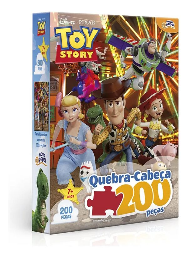 Quebra Cabeça 200 peças Toy Story 8095 - Toyster
