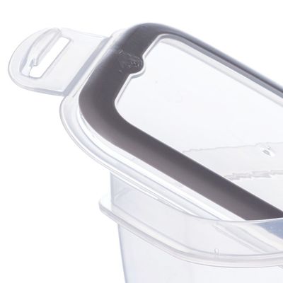 Pote Porta Frios Frutas Hermetico Trava Plastico BPA Free 1L
