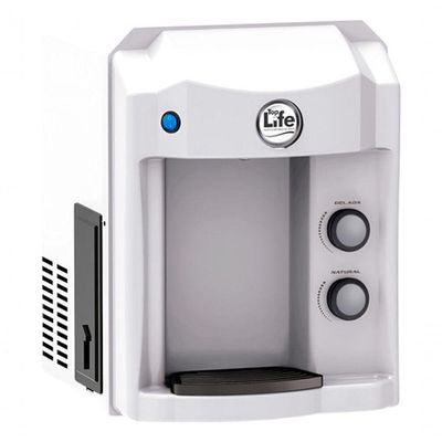 Purificador Água Alcalina Ionizada Ozônio E Magnésio Mg+ Branco 110V