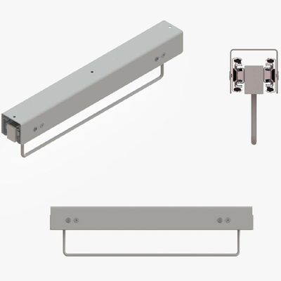 Cabideiro Suspenso 41cm Suprema Cromado com Corrediça Desliz