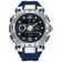 Relógio De Pulso Masculino Digital Led Multifuncional Desportivo De Quartzo Azul Escuro