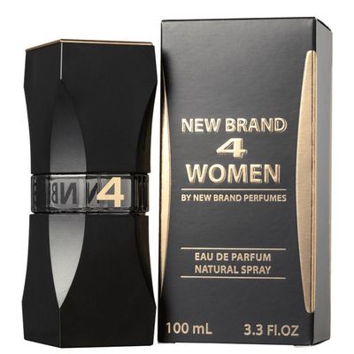 New Brand 4 Women Eau De Parfum - Perfume Feminino 100ml