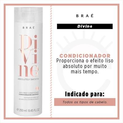 Braé Divine Condicionador Antifrizz 250ml