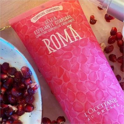 L'occitane Au Brésil Geleia De Banho Esfoliante Romã 200ml