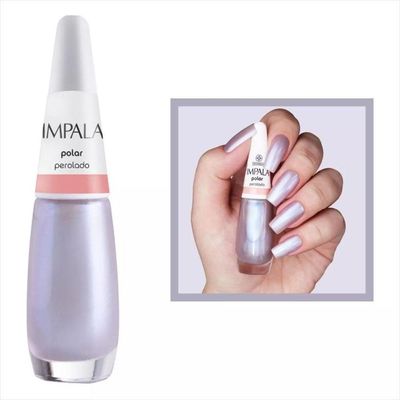 Impala Esmalte A Cor Da Moda Perolado Polar 7,5ml