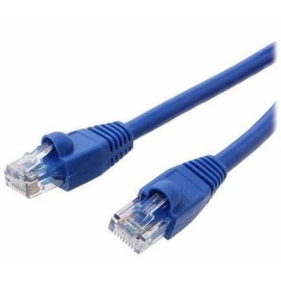 Cabo de Rede Ethernet Lan Rj45 Cat 6 Utp Azul - 3 Metros
