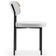 Cadeira Decorativa Para Sala De Jantar Melina L02 Faixa Couríssimo Camel Facto Branco - Lyam Decor