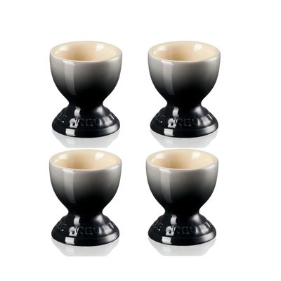 CONJUNTO 4 SUPORTE PARA OVO LE CREUSET CINZA FLINT