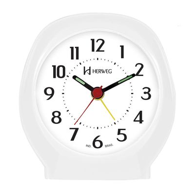 Despertador Quartz Herweg Ref: 2634-021 Branco