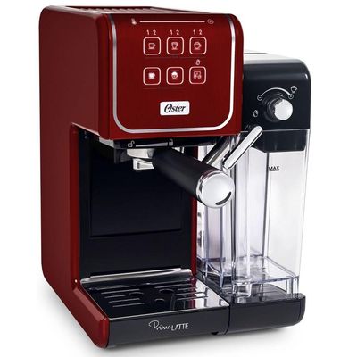 Cafeteira Espresso Oster Primalatte Touch Vermelha Bvstem6801r-017 110V