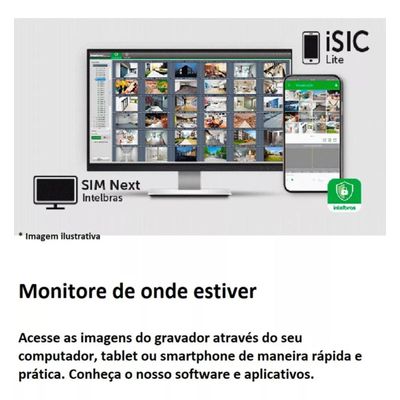 Kit Intelbras 24 Cameras 1120b Dvr 32 Canais Mhdx 1232 C/2tb