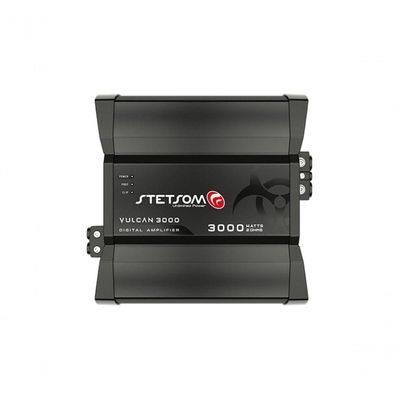 Amplificador Digital Stetsom Vulcan 3000 1 Canal 2 Ohms
