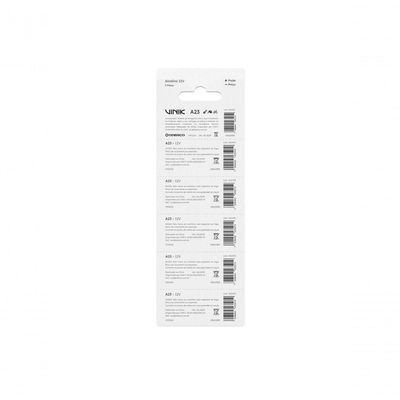 Bateria Alcalina A23 C-5 12v - Vba23b5