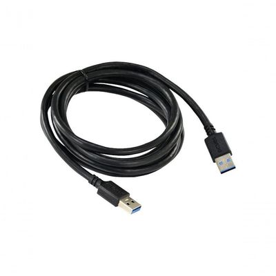 Cabo De Dados Usb A 3.0 Macho Para Usb A 3.0 Macho 28awg Puro Cobre 2 Metros - Puam3-2