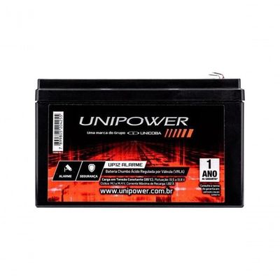Bateria Selada 12v 4ah Up12 Alarme Unipower