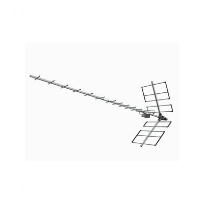 Antena Uhf Digital Yagi-alto Ganho Proeletronic...