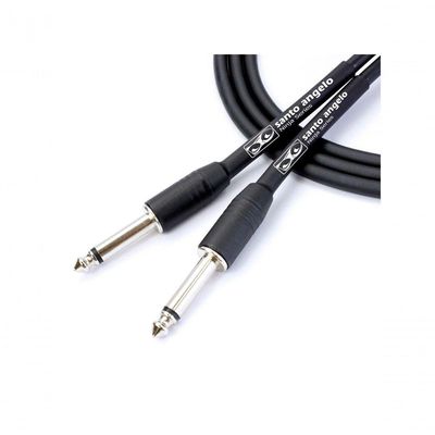 Cabo De Guitarra Ninja Cable 0,20 Mm Conector P10-p10 30ft 9,15 Metros Preto