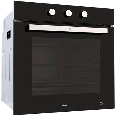 Kit Cooktop 4 Bocas - Forno De Embutir 77L - Coifa Ilha 90cm Oster 220V