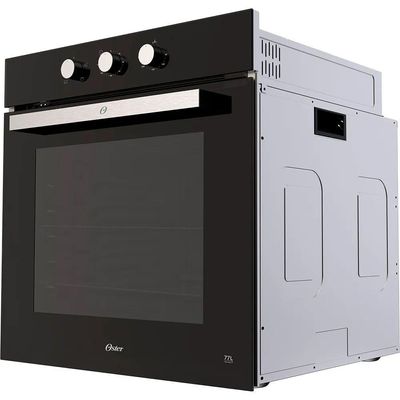Kit Cooktop 4 Bocas - Forno De Embutir 77L - Coifa Ilha 90cm Oster 220V