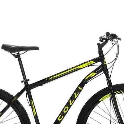 Bicicleta Colli Nantes A.29 Q18 F.disco 21v - 3440-73d Preto-amarelo