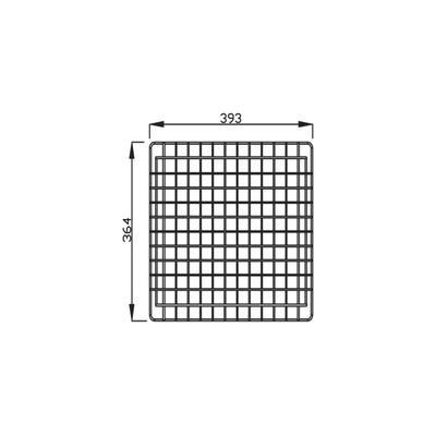 GRADE ARAMADA DEBACCO INOX 393X364MM 20.04.00232