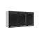 Conjunto 2 Armários Aéreo Luce Ip3 Itatiaia 35 / Preto