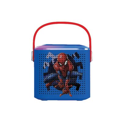 Caixa de Som Bluetooth Karaokê Infantil Homem-Aranha