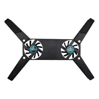 Base Cooler para Notebook com 2 Ventoinhas Silenciosas USB – Dobrável e Portátil Mesa Base Notebook