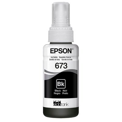 Refil Epson 673 - Preto - 70ml - T673120al