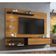 Painel Para Tv Nt 1115 Freijó Com Preto - Notável