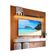 Rack Com Painel Para Sala Ripado Cleann Com Off White - Moveisaqui